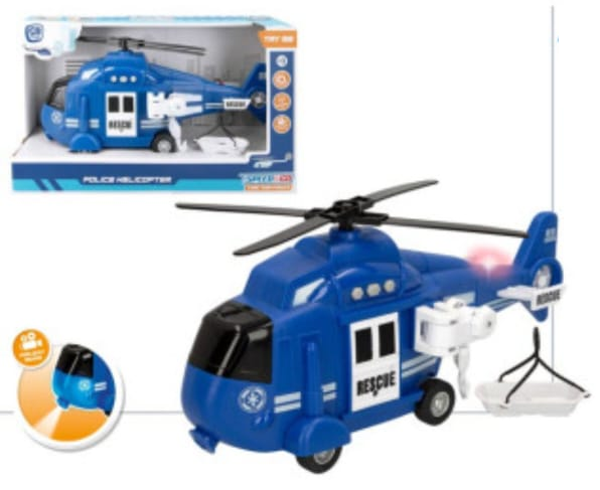 HELICOPTERO POLICIA ACCION LUZ/SONIDO