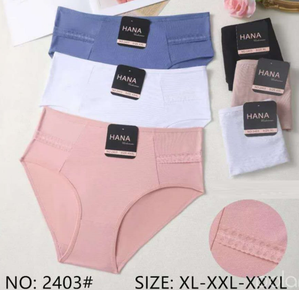 BRAGA SRA. ALGODON TALLE ALTO HANA #2403 (24)