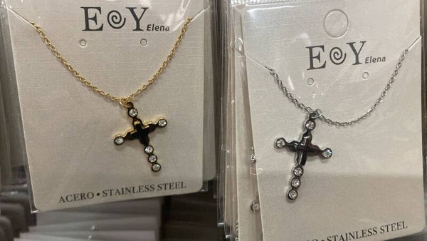 COLLAR ACERO ADORNOS