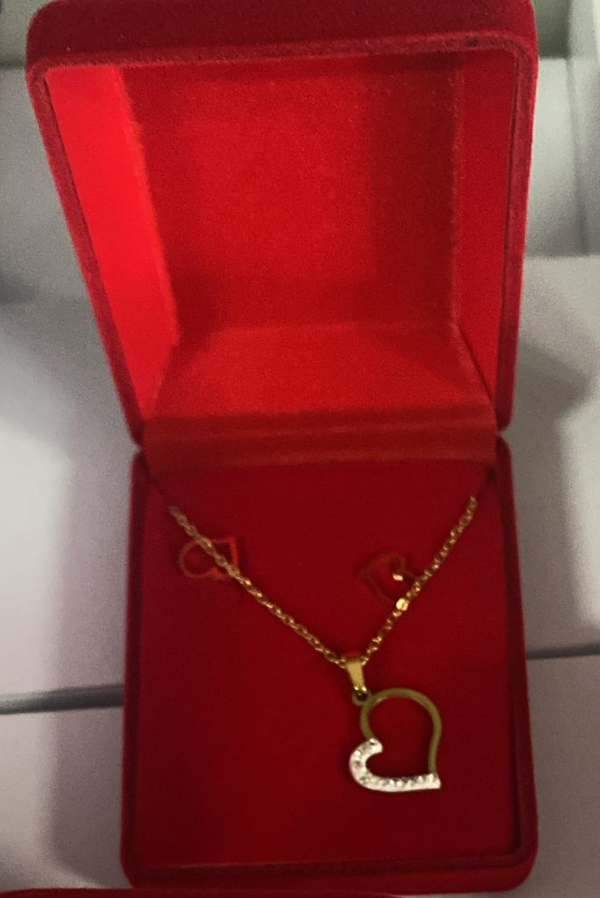 CONJUNTO ACERO PENDIENTES+COLLAR CAJA