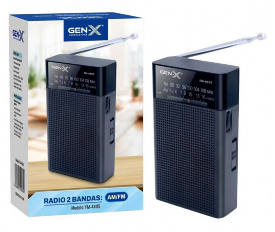 RADIO AM/FM GENX FM4405