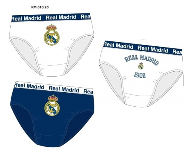 CALZONCILLO INF. REAL MADRID 3ud CAJA
