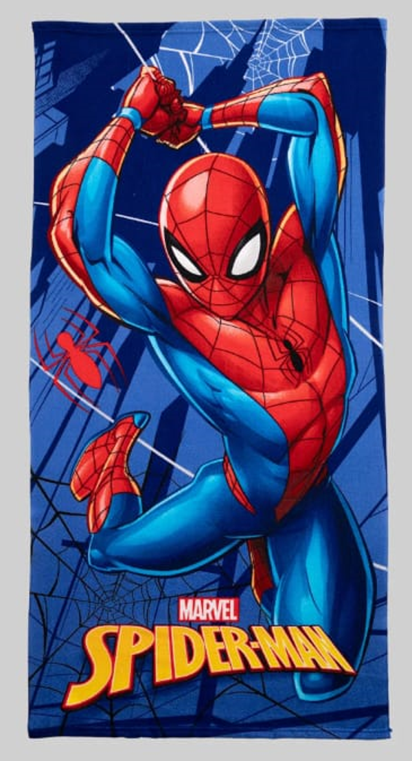 TOALLA PLAYA SPIDERMAN MICROFIBRA 140x70cm