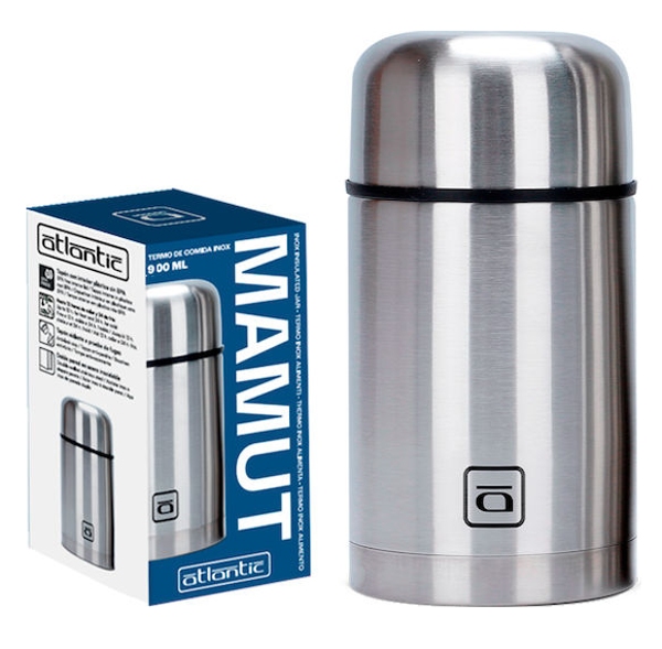 TERMO COMIDA INOX. ATLANTIC 900ml