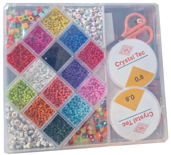 JUEGO ABALORIOS COMPLETO CAJA