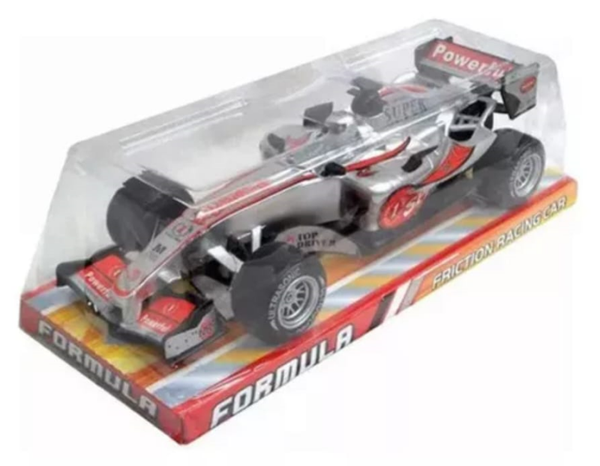 COCHE FORMULA 1 BURBUJA 23cm