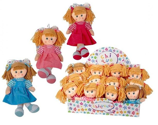 MUÑECA TRAPO ROPITA 30cm