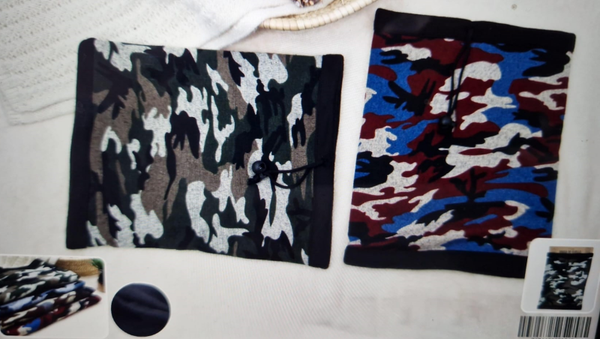 BRAGA CUELLO FORRO CAMUFLAJE