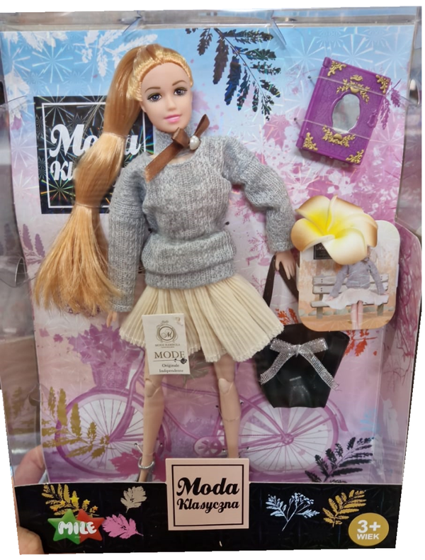 MUÑECA ACCESORIOS CAJA 30cm