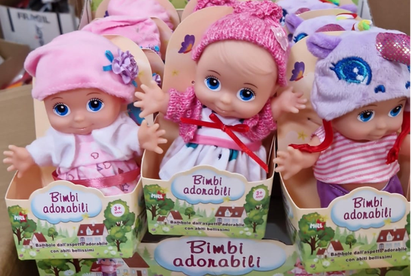 BEBE ADORABLE CAJA 18cm