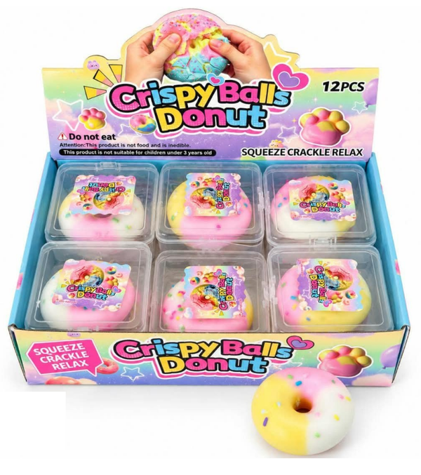 SQUISHY DONUT MEDIANO CERA EXPOSITOR (12)