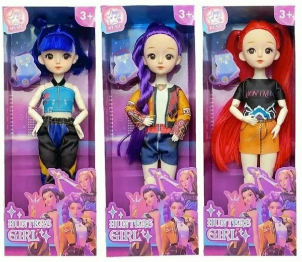 MUÑECA K-POP DEMON HUNTERS CAJA 30cm