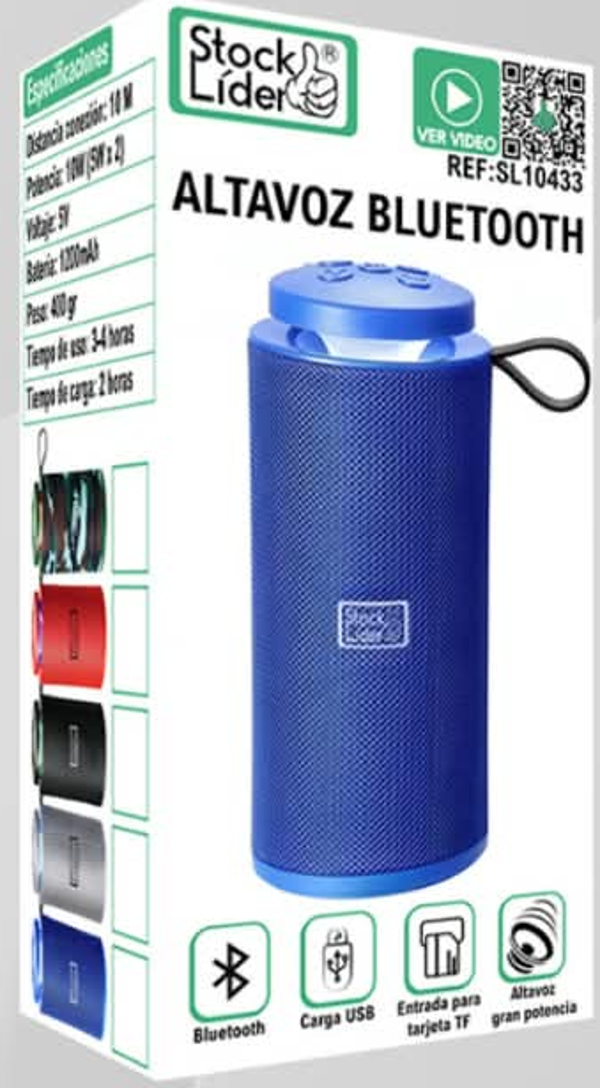 ALTAVOZ CILINDRO BLUETOOTH