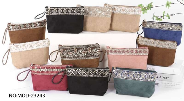 NECESER SRA. LISO BORDADO 25x15cm