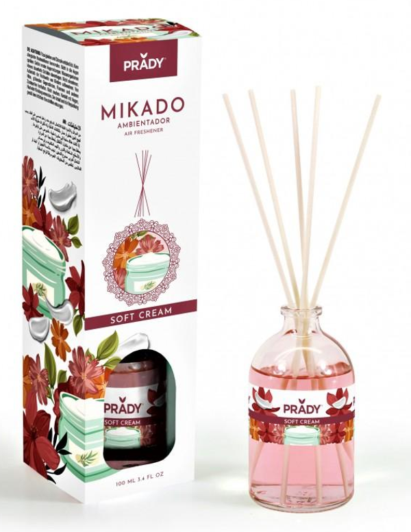 AMBIENTADOR MIKADO PRADY SOFT CREAM 100ml