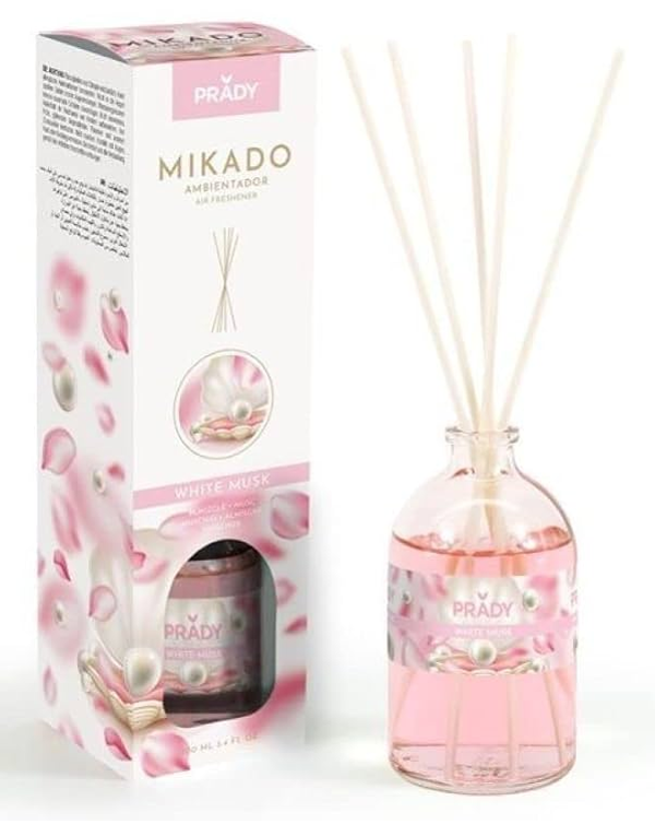 AMBIENTADOR MIKADO PRADY WHITE MUSK 100ml