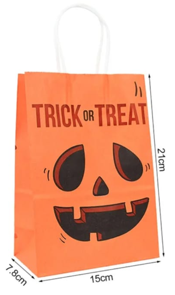 BOLSA REGALO KRAF HALLOWEEN 21x15cm