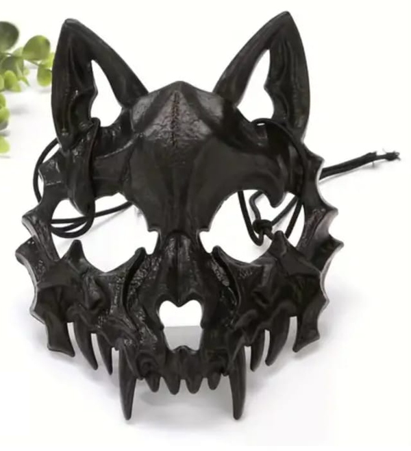 MASCARA LATEX GATO HALLOWEEN