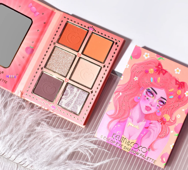 PALETA SOMBRA OJOS 6COLORES KEVIN & COCO (24)