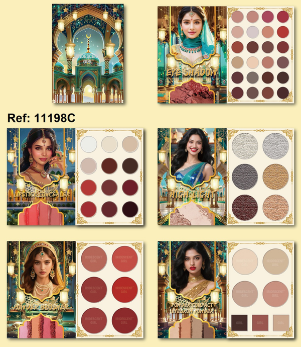 PALETA MAQUILLAJE BOLLYWOOD