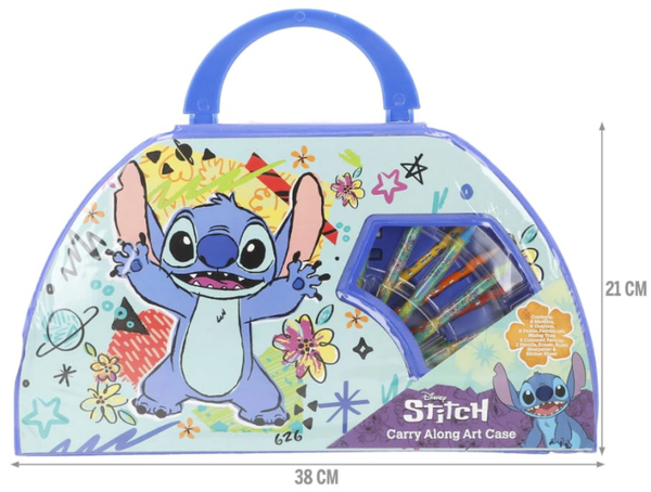 MALETIN OVALADO PAPELERIA LILO & STITCH 38x21cm
