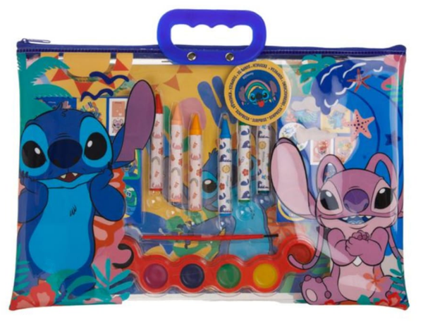 MALETIN RECTANGULAR PAPELERIA LILO & STITCH 35cm