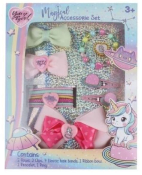 SET ACCESORIOS PELO YOU GO GIRL