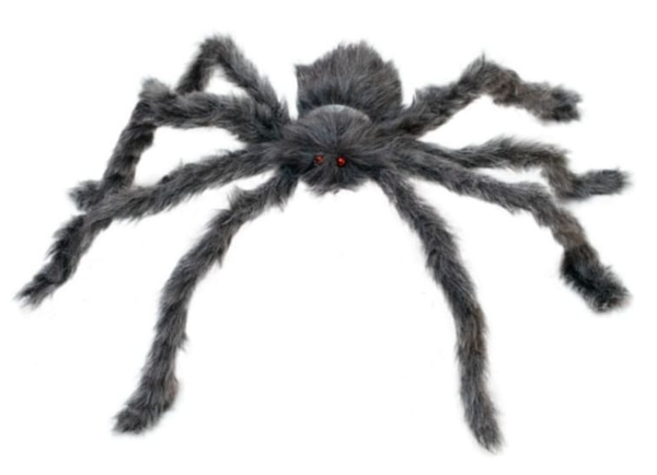 TARANTULA GRIS HALLOWEEN 40cm