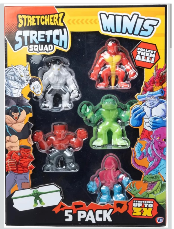GORILAS ESTIRABLES 5pz CAJA