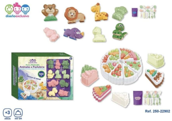 JUEGO ARENA MAGICA PASTELERIA