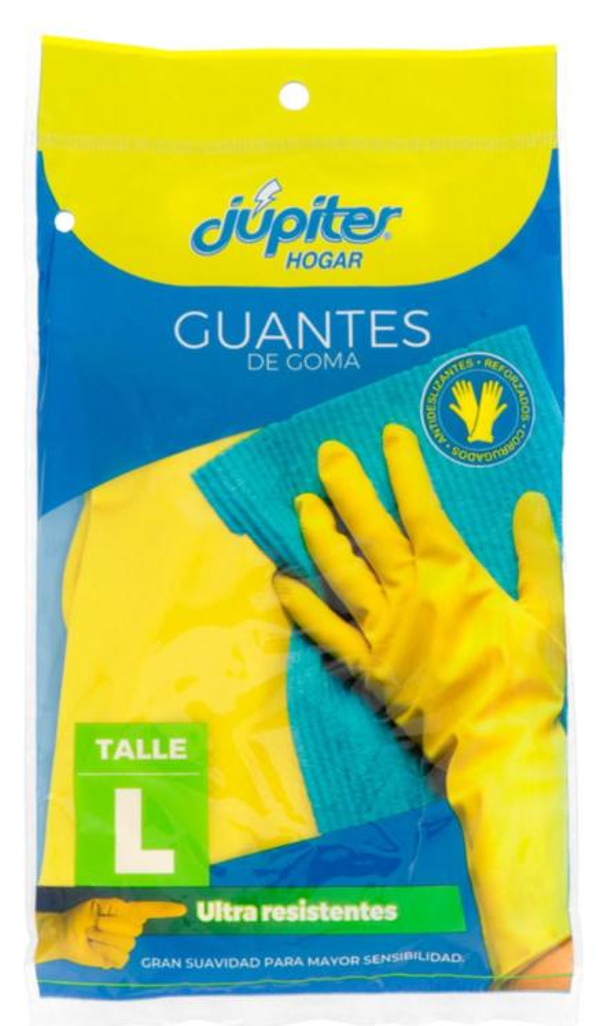 GUANTES GOMA TALLAS M/L/XL JUPITER (10)