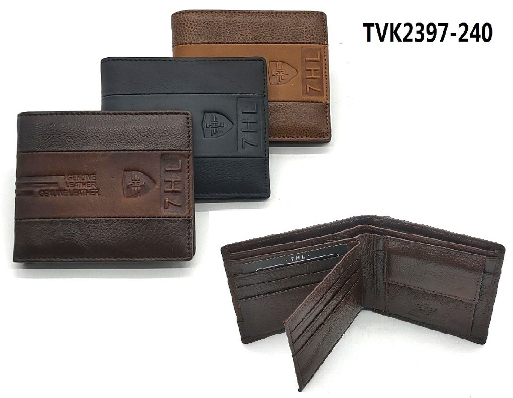 CARTERA JUVENIL CUERO EN CAJA 11x9cm