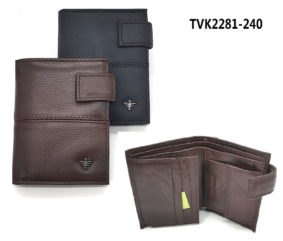 CARTERA CRO. PIEL MONEDERO INTERIOR 11x9cm