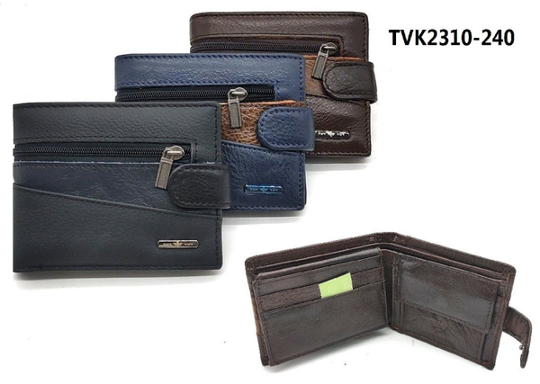 CARTERA CRO. PIEL MONEDERO INTERIOR 11x9cm