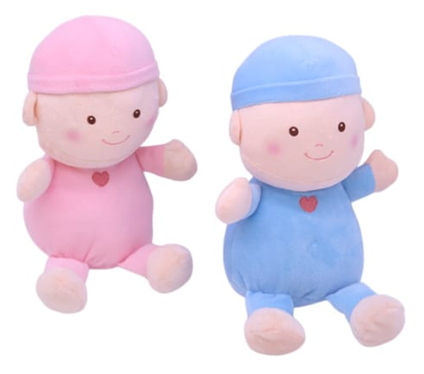 PELUCHE BEBE 2SURTIDOS 23cm