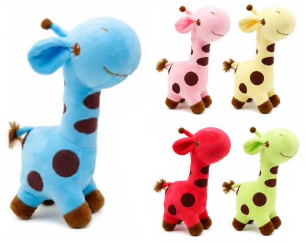 PELUCHE JIRAFA 5SURTIDOS 26cm