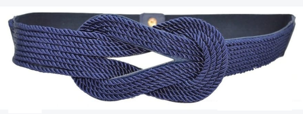 CINTURON SRA. ELASTICO TRENZADO LAZO