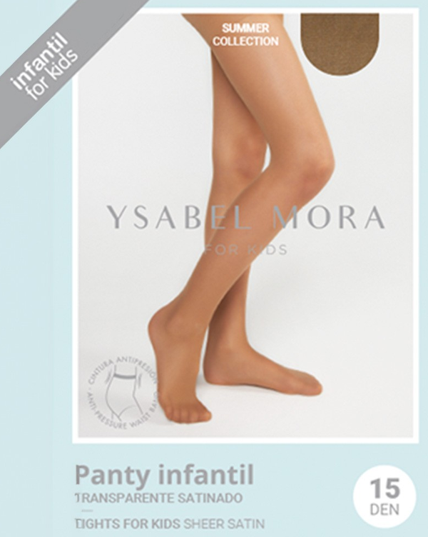 PANTY LYCRA 15DEN YSABEL MORA INFANTIL