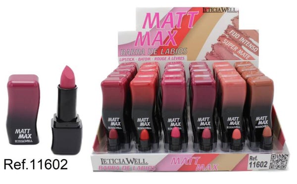 BARRA LABIOS 24h MATT MAX LETICIA WELL (24)