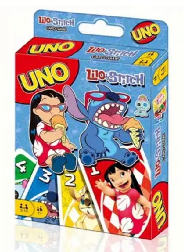 CARTAS JUEGO UNO LILO & STITCH