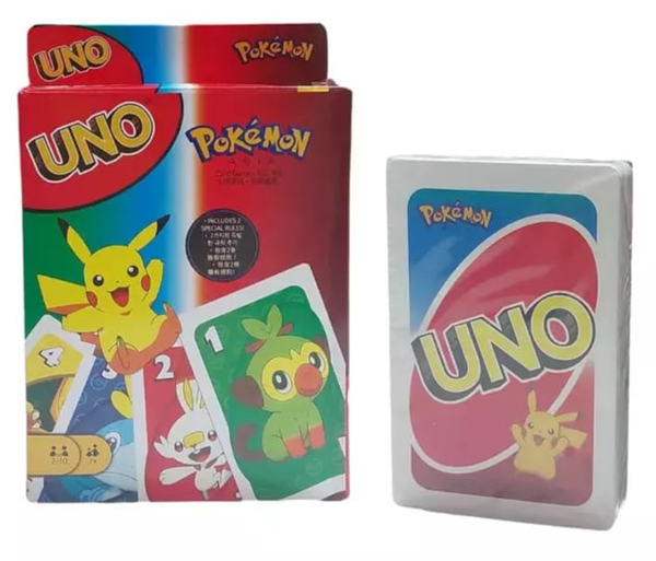 CARTAS JUEGO UNO POKEMON