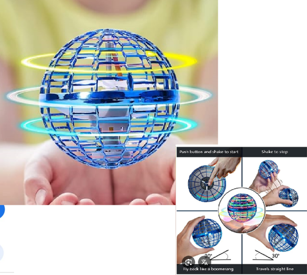 BOLA VOLADORA CON MANDO USB