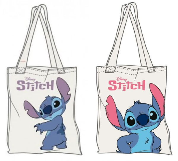 BOLSA SHOPPING ALGODON LILO & STITCH