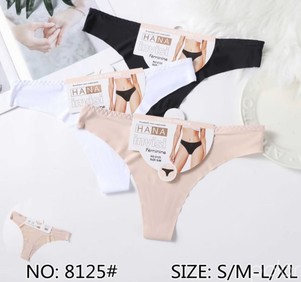 TANGA SRA. LYCRA INVISIBLE HANA #8125 (24)