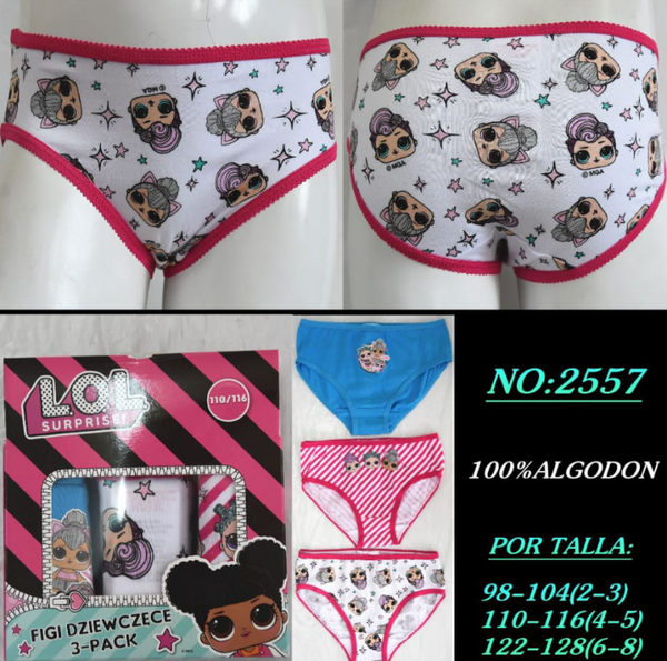 BRAGUITA INF. LOL 3ud