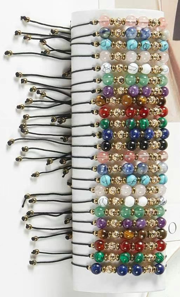 PULSERA BOLITAS COLORES (24)