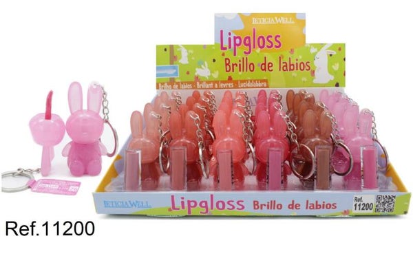 BRILLO LABIOS LLAVERO CONEJITO LETICIA WELL (24)