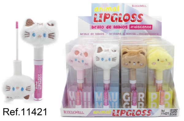 BRILLO LABIOS TAPON PELUCHE LETICIA WELL (20)