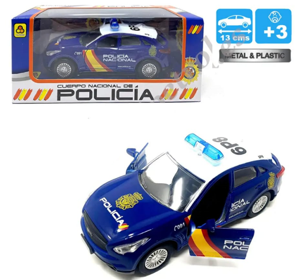 COCHE METAL ESCALA POLICIA NACIONAL