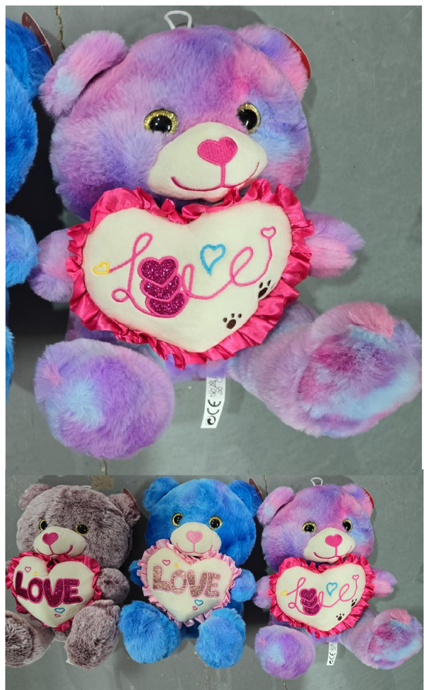 OSO PELUCHE SAN VALENTIN LOVE 40cm